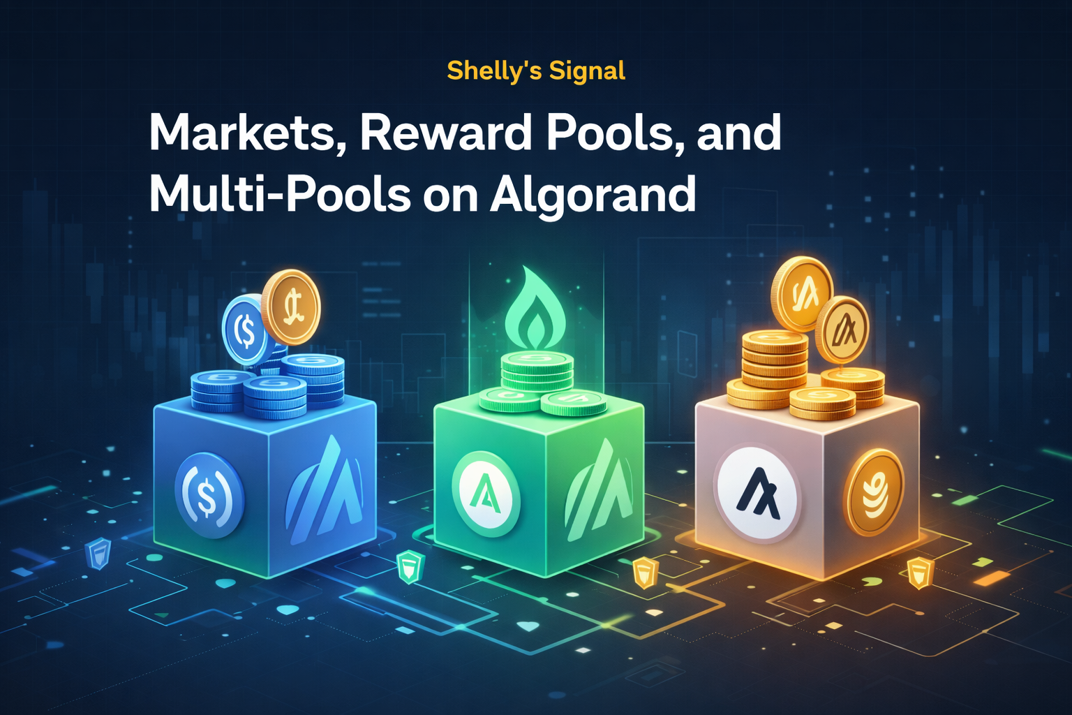Markets, Reward Pools, and Multi-Pools on Algorand