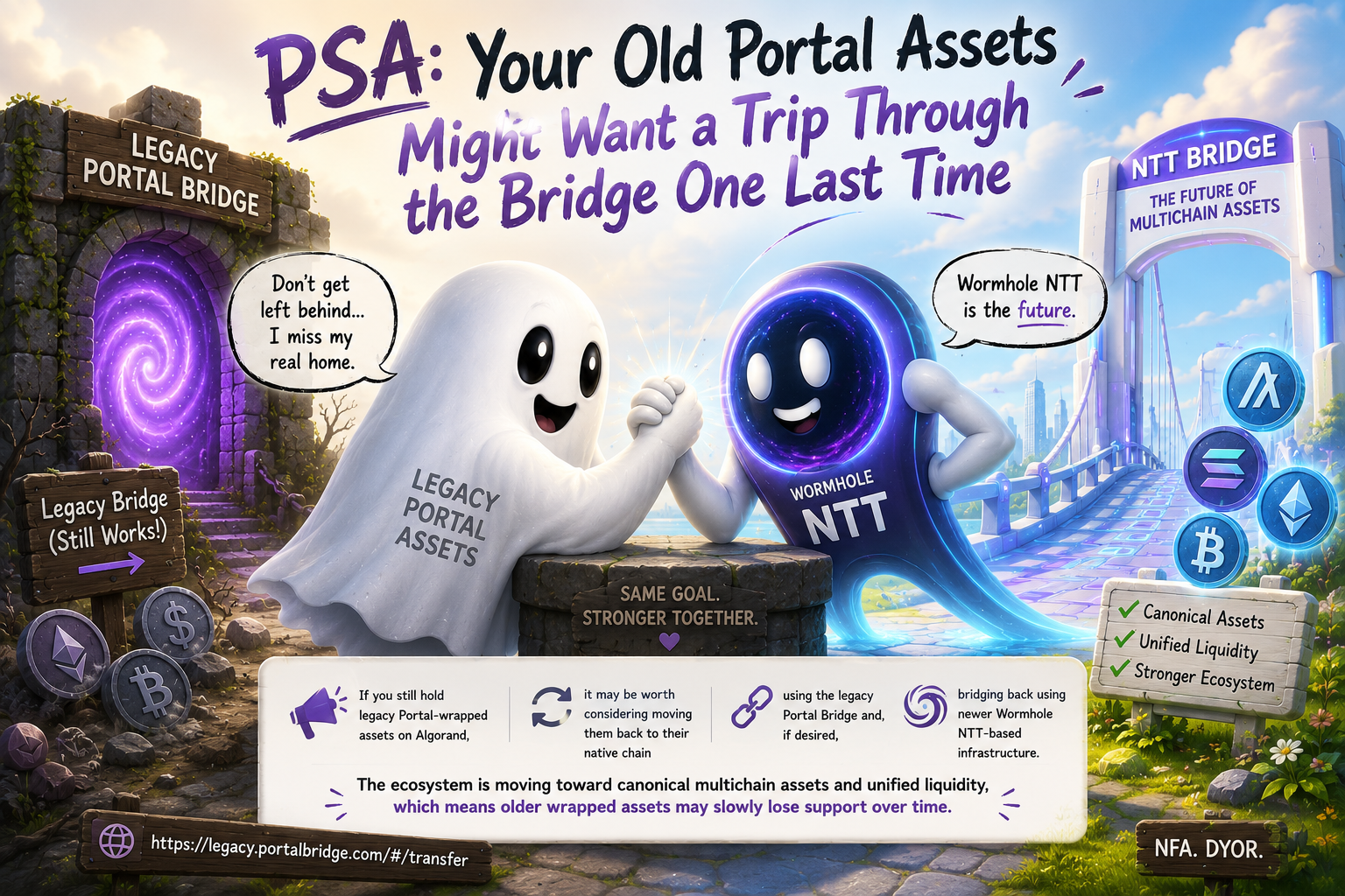 PSA: Your Old Portal Assets Might Want a Trip Through the Bridge One Last Time
