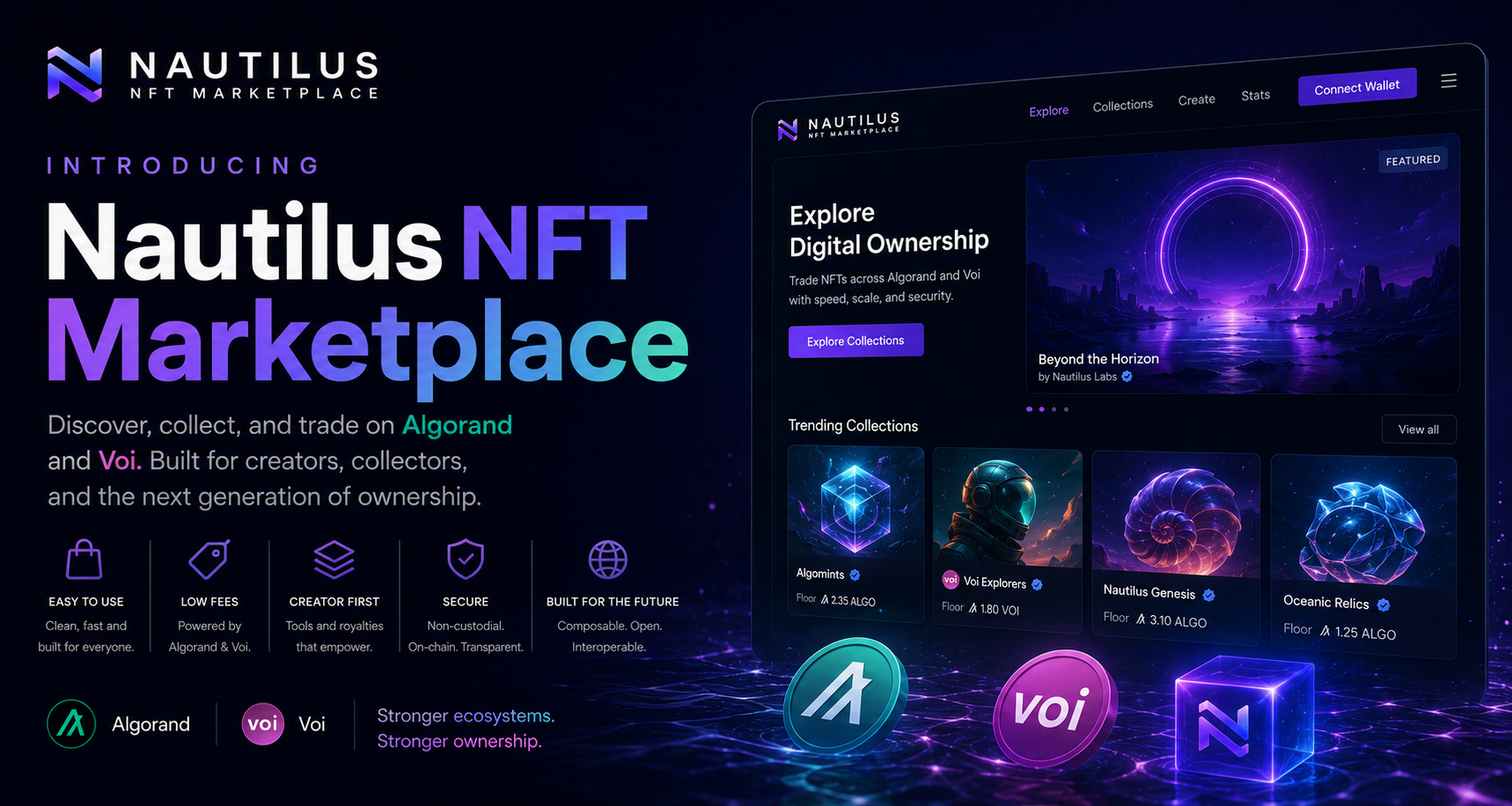 Introducing Nautilus NFT Marketplace
